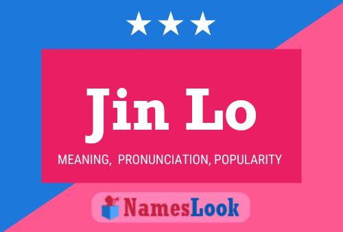 Poster del nome Jin Lo