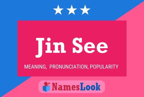 Poster del nome Jin See