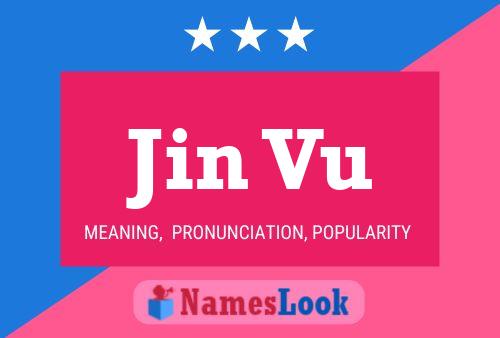 Poster del nome Jin Vu