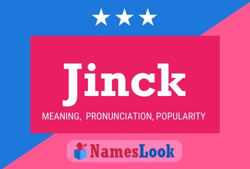 Poster del nome Jinck