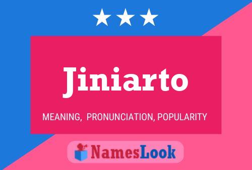 Poster del nome Jiniarto