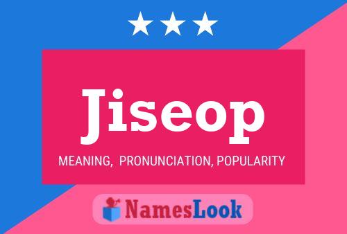 Poster del nome Jiseop