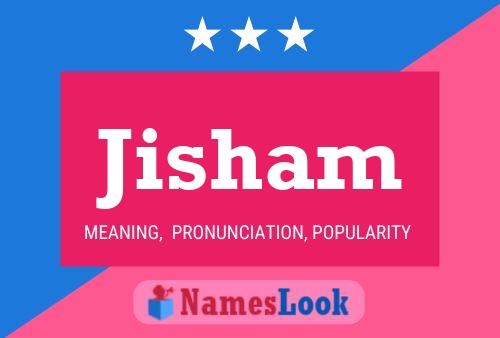 Poster del nome Jisham