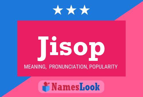 Poster del nome Jisop