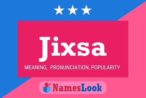 Poster del nome Jixsa