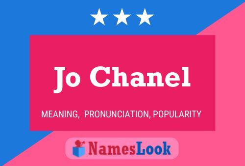 Poster del nome Jo Chanel