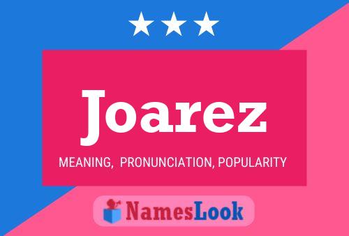 Poster del nome Joarez