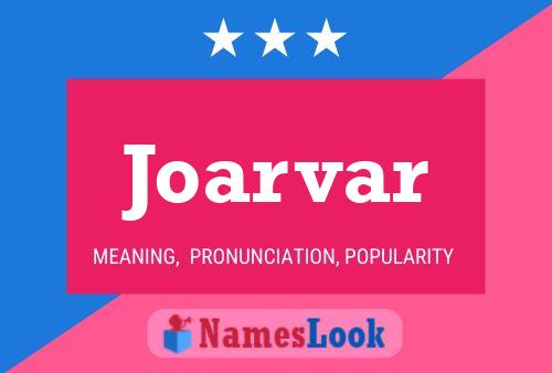 Poster del nome Joarvar