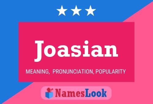 Poster del nome Joasian