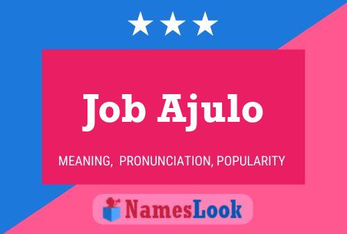 Poster del nome Job Ajulo