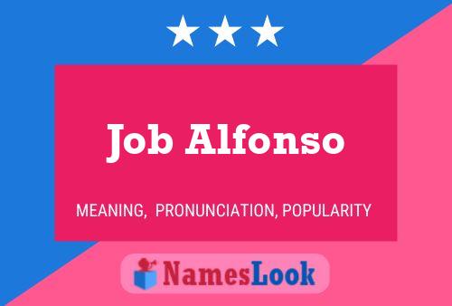 Poster del nome Job Alfonso