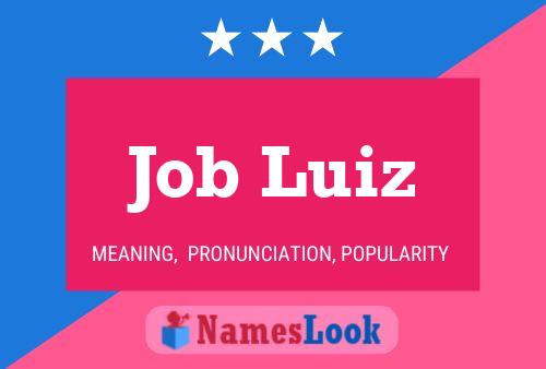 Poster del nome Job Luiz