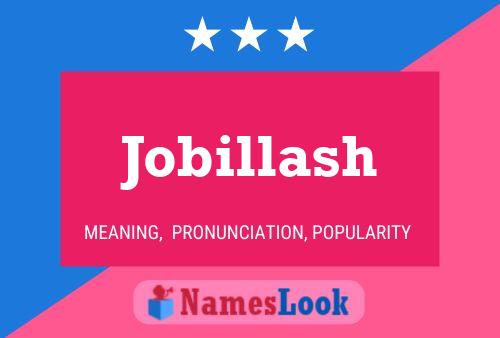 Poster del nome Jobillash