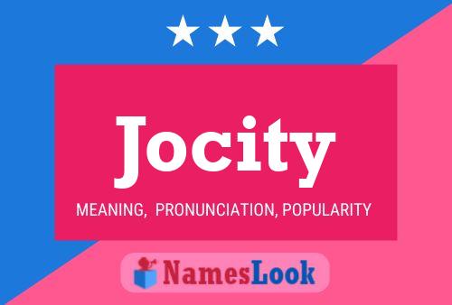 Poster del nome Jocity