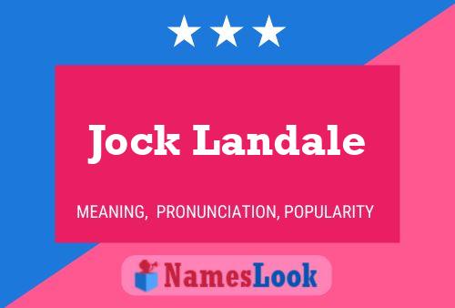 Poster del nome Jock Landale