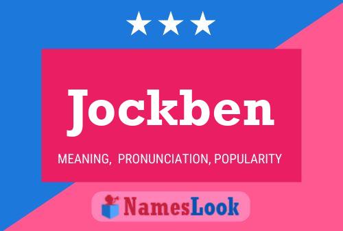 Poster del nome Jockben