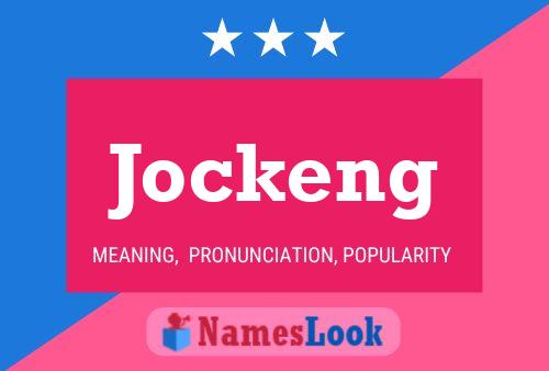 Poster del nome Jockeng