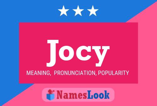 Poster del nome Jocy