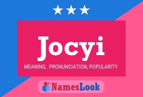 Poster del nome Jocyi