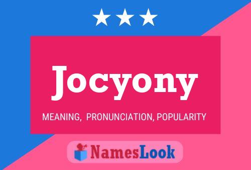 Poster del nome Jocyony