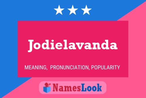 Poster del nome Jodielavanda