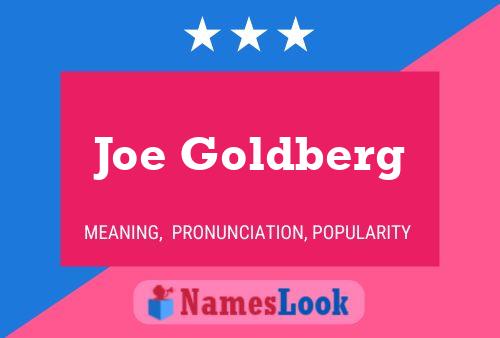 Poster del nome Joe Goldberg