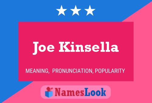 Poster del nome Joe Kinsella