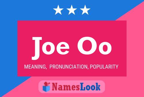 Poster del nome Joe Oo