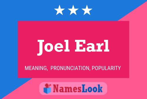 Poster del nome Joel Earl