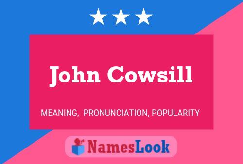 Poster del nome John Cowsill