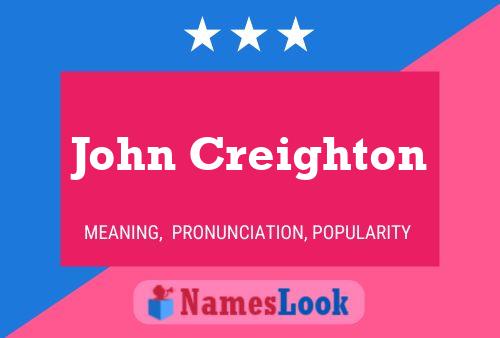 Poster del nome John Creighton