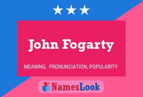 Poster del nome John Fogarty