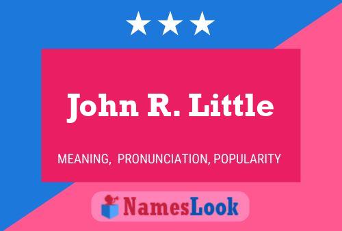 Poster del nome John R. Little