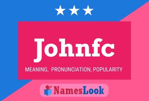 Poster del nome Johnfc