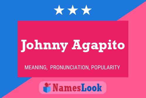 Poster del nome Johnny Agapito