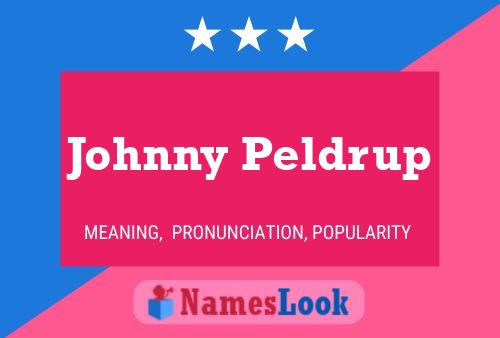 Poster del nome Johnny Peldrup