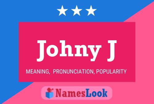 Poster del nome Johny J