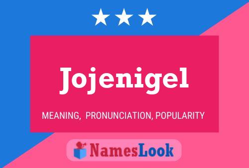 Poster del nome Jojenigel