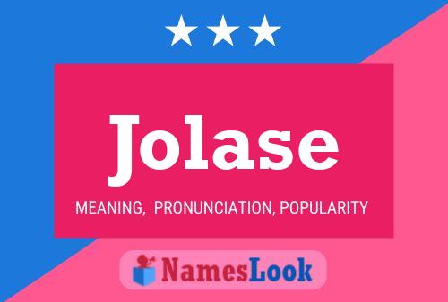 Poster del nome Jolase