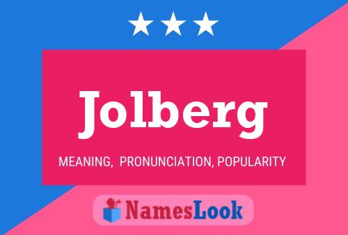 Poster del nome Jolberg