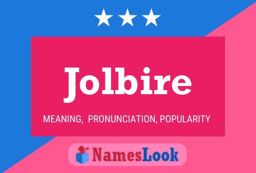 Poster del nome Jolbire