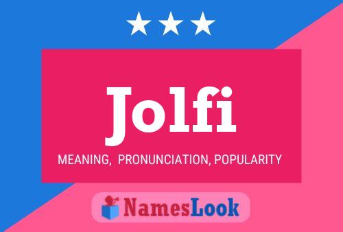 Poster del nome Jolfi