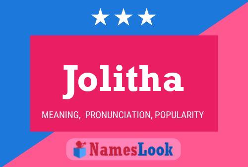 Poster del nome Jolitha