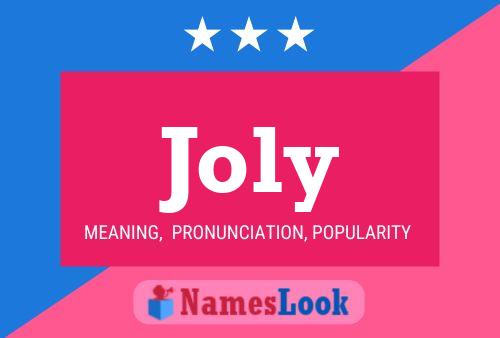 Poster del nome Joly