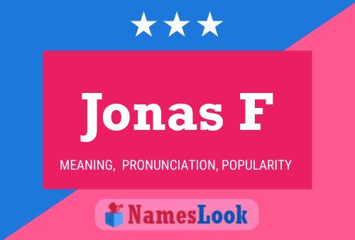 Poster del nome Jonas F