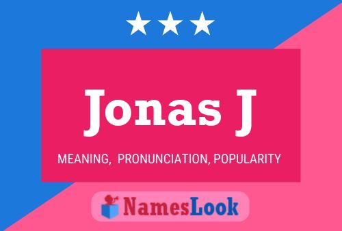 Poster del nome Jonas J