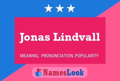 Poster del nome Jonas Lindvall