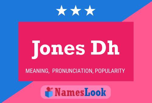 Poster del nome Jones Dh