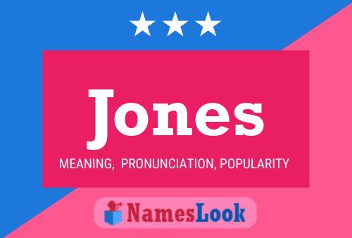 Poster del nome Jones