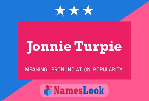 Poster del nome Jonnie Turpie